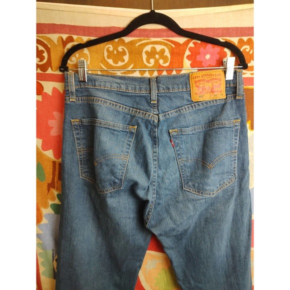 Levi's 505 Men's Jeans 32 x 34 - Picture 7 of 12